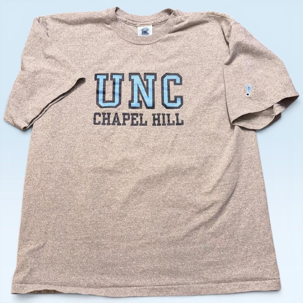 Vintage North Carolina Tar Heels Shirt Mens XL Gray NCAA UNC Student Stores 90s